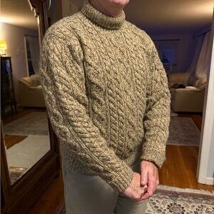 Ralph Lauren Men's Turtleneck Sweater - Beige